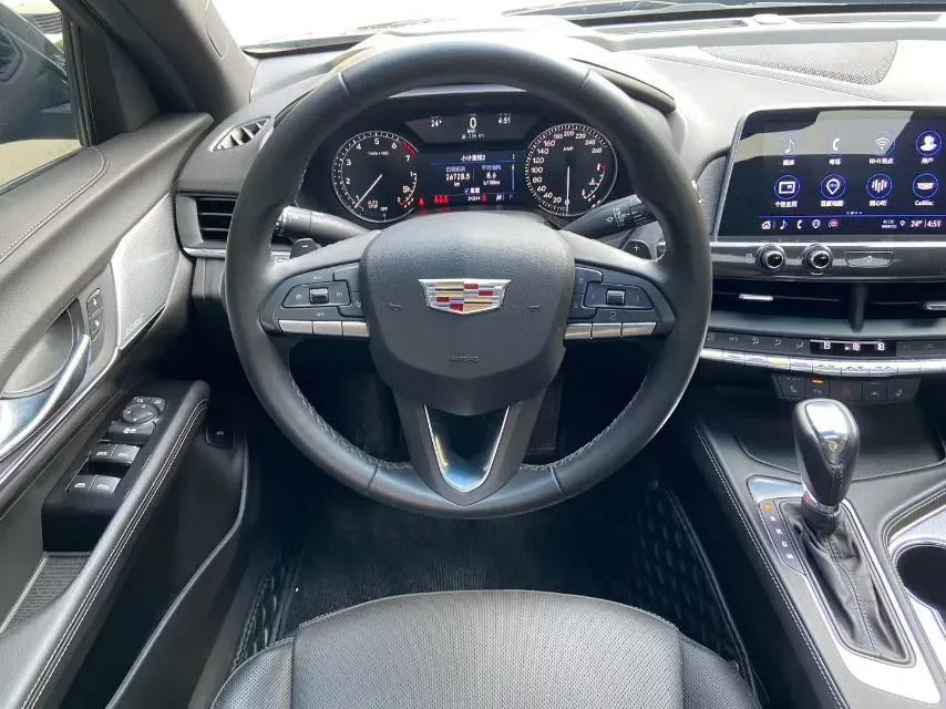 2023 Cadillac CT4 2.0T 237HP L4 8AT,autocango,china used car exporter,china ev exporter,chinese used car exporter,chinese used ev exporter