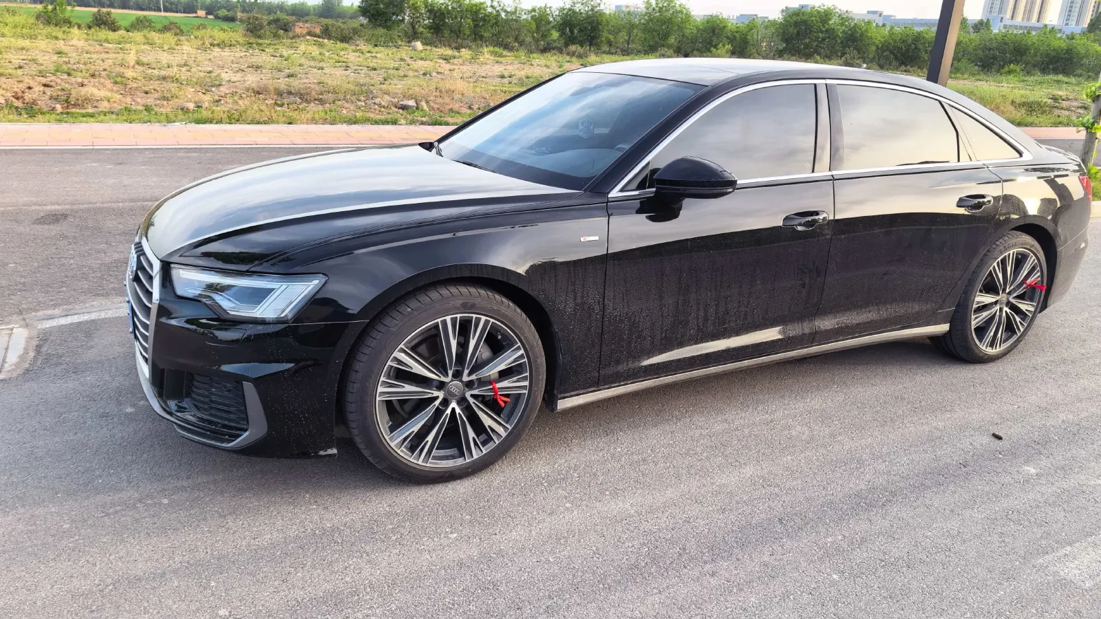 2021 Audi A6L 2.0T 224HP L4 7DCT,autocango,china used car exporter,china ev exporter,chinese used car exporter,chinese used ev exporter