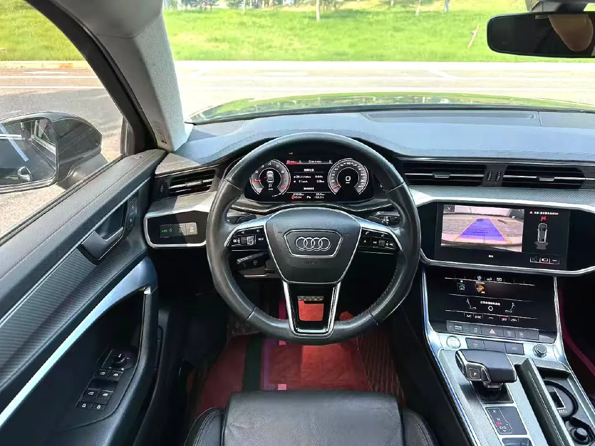 2020 Audi A6L 2.0T 190HP L4 7DCT,autocango,china used car exporter,china ev exporter,chinese used car exporter,chinese used ev exporter