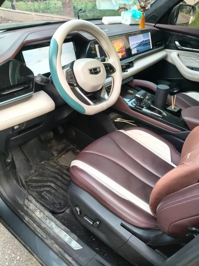 2021 Geely Monjaro 2.0T 218HP L4 7DCT,autocango,china used car exporter,china ev exporter,chinese used car exporter,chinese used ev exporter