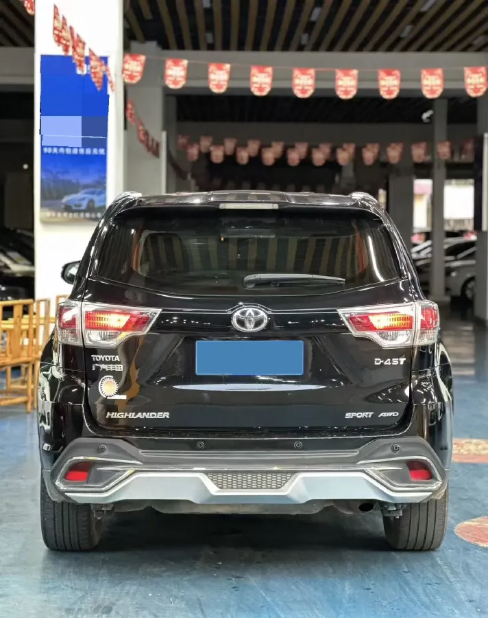 2018 Toyota Highlander 2.0T 220HP L4 6AT,autocango,china used car exporter,china ev exporter,chinese used car exporter,chinese used ev exporter