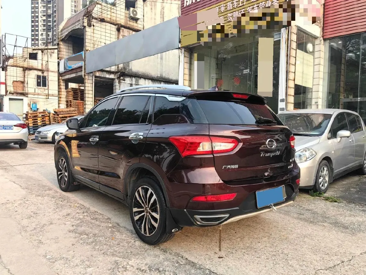 2017 GAC Trumpchi GS4 1.5T 152HP L4 6AT,autocango,china used car exporter,china ev exporter,chinese used car exporter,chinese used ev exporter