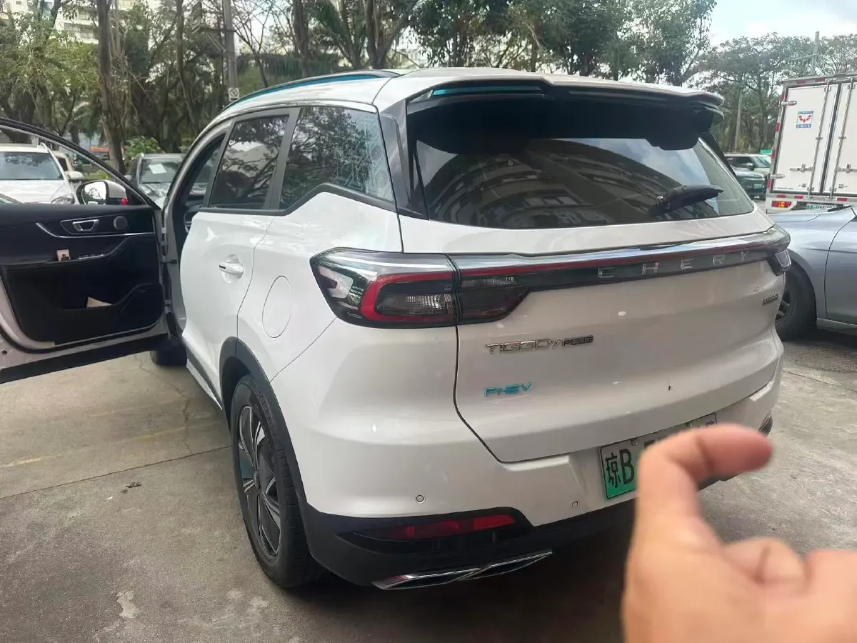 2023 Chery Tiggo 7 Plus 1.5T 156HP L4 3DHT PHEV 19.27KWH,autocango,china used car exporter,china ev exporter,chinese used car exporter,chinese used ev exporter