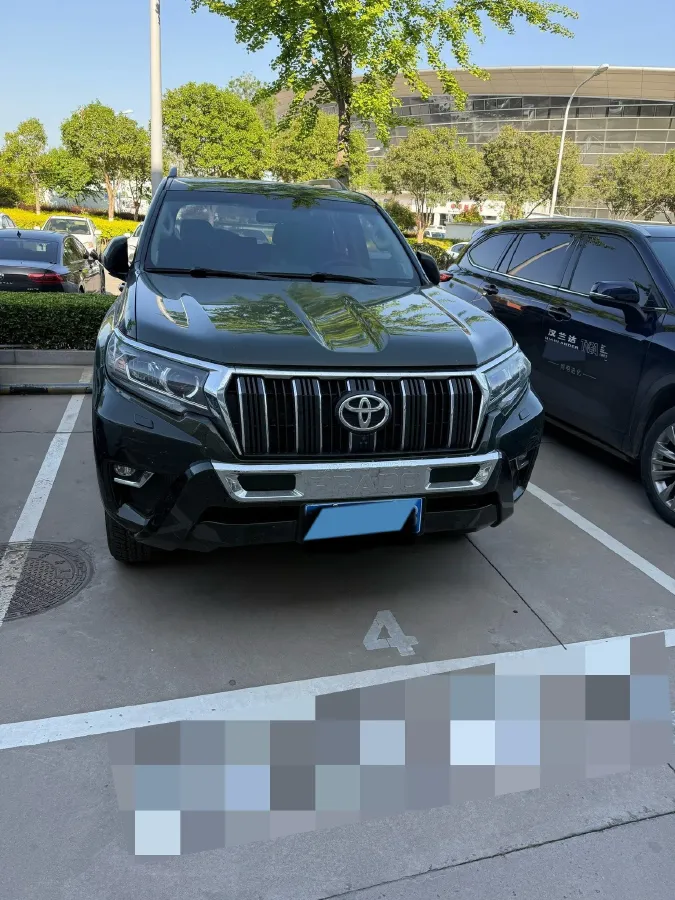 2018 Toyota Land Cruiser Prado 3.5L 280HP V6 6AT,autocango,china used car exporter,china ev exporter,chinese used car exporter,chinese used ev exporter