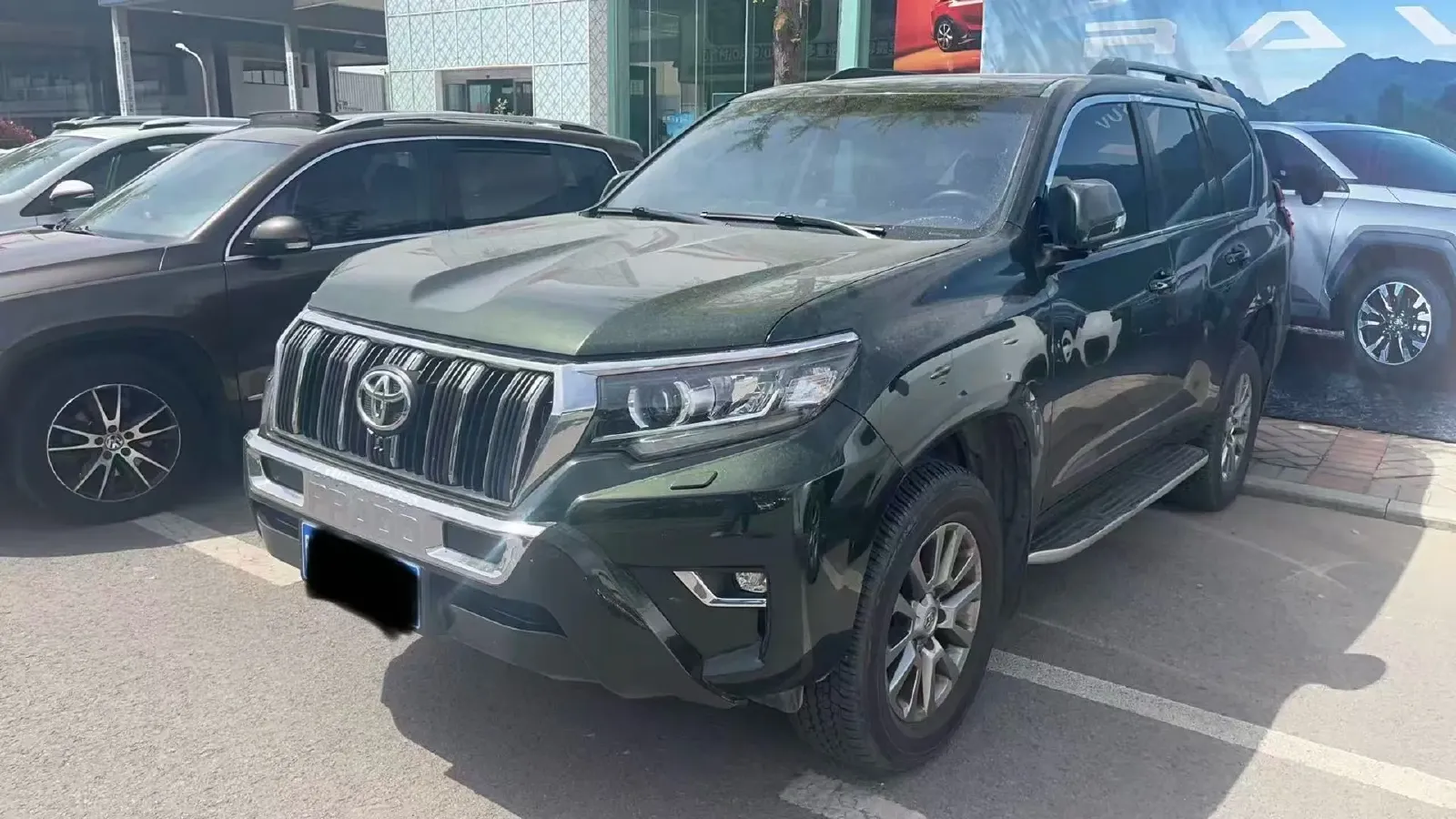 2018 Toyota Land Cruiser Prado 3.5L 280HP V6 6AT,autocango,china used car exporter,china ev exporter,chinese used car exporter,chinese used ev exporter