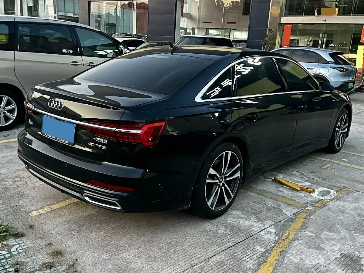 2020 Audi A6L 2.0T 190HP L4 7DCT,autocango,china used car exporter,china ev exporter,chinese used car exporter,chinese used ev exporter