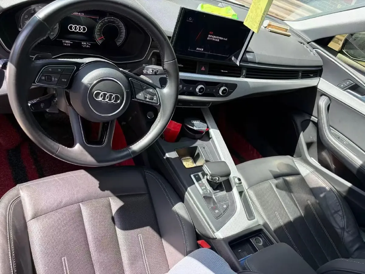 2020 Audi A4L 2.0T 190HP L4 7DCT,autocango,china used car exporter,china ev exporter,chinese used car exporter,chinese used ev exporter