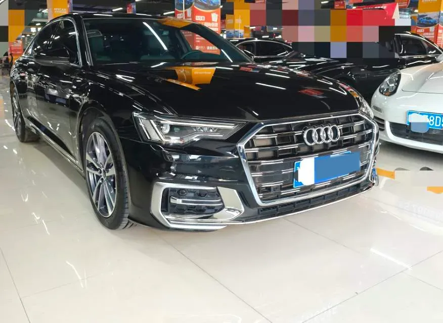 2024 Audi A6L 2.0T 245HP L4 7DCT,autocango,china used car exporter,china ev exporter,chinese used car exporter,chinese used ev exporter