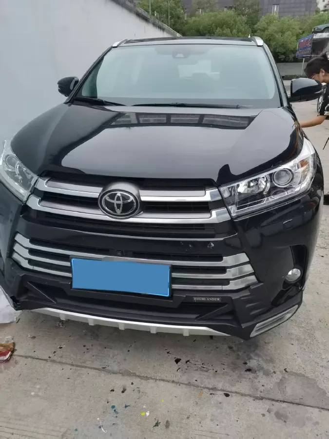 2018 Toyota Highlander 2.0T 220HP L4 6AT,autocango,china used car exporter,china ev exporter,chinese used car exporter,chinese used ev exporter