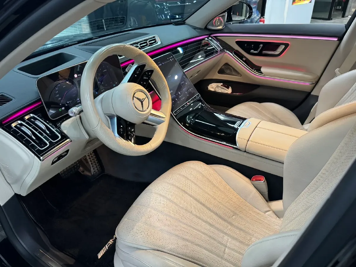 2022 Mercedes-Benz S Class 2.5T 367HP L6 9AT,autocango,china used car exporter,china ev exporter,chinese used car exporter,chinese used ev exporter