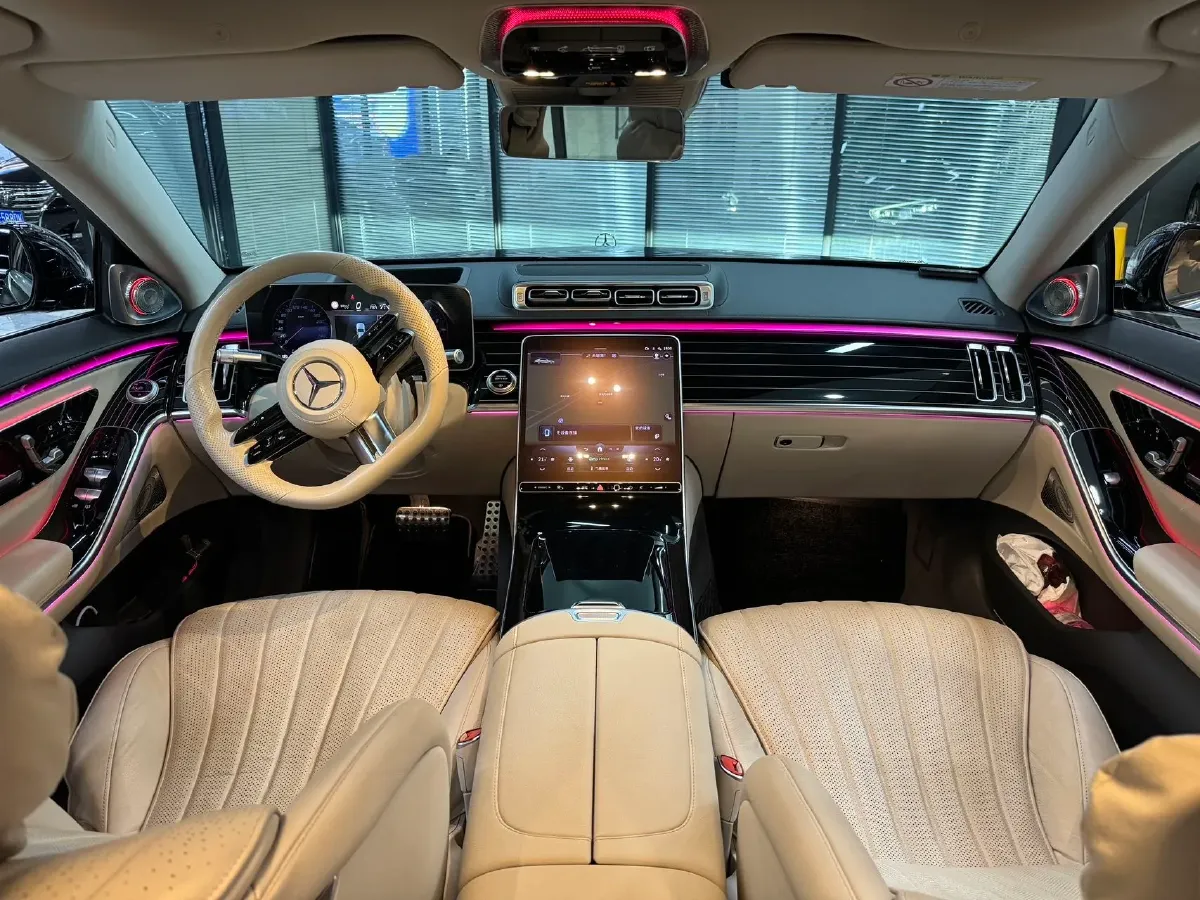 2022 Mercedes-Benz S Class 2.5T 367HP L6 9AT,autocango,china used car exporter,china ev exporter,chinese used car exporter,chinese used ev exporter