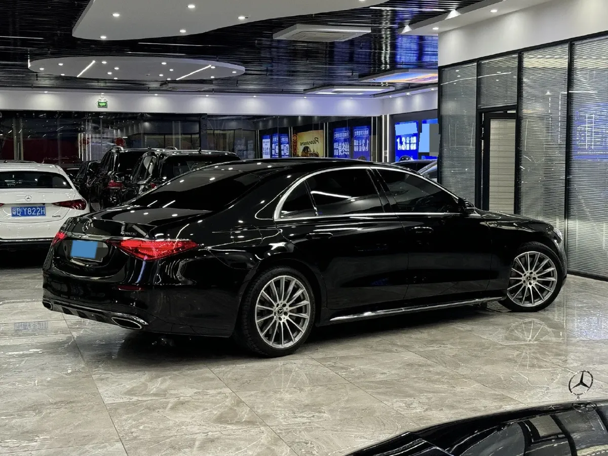 2022 Mercedes-Benz S Class 2.5T 367HP L6 9AT,autocango,china used car exporter,china ev exporter,chinese used car exporter,chinese used ev exporter