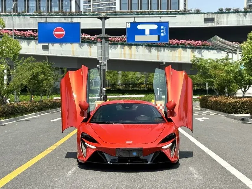 2023 McLaren Artura 3.0T 585HP V6 8DCT PHEV 7.4KWH,autocango,china used car exporter,china ev exporter,chinese used car exporter,chinese used ev exporter