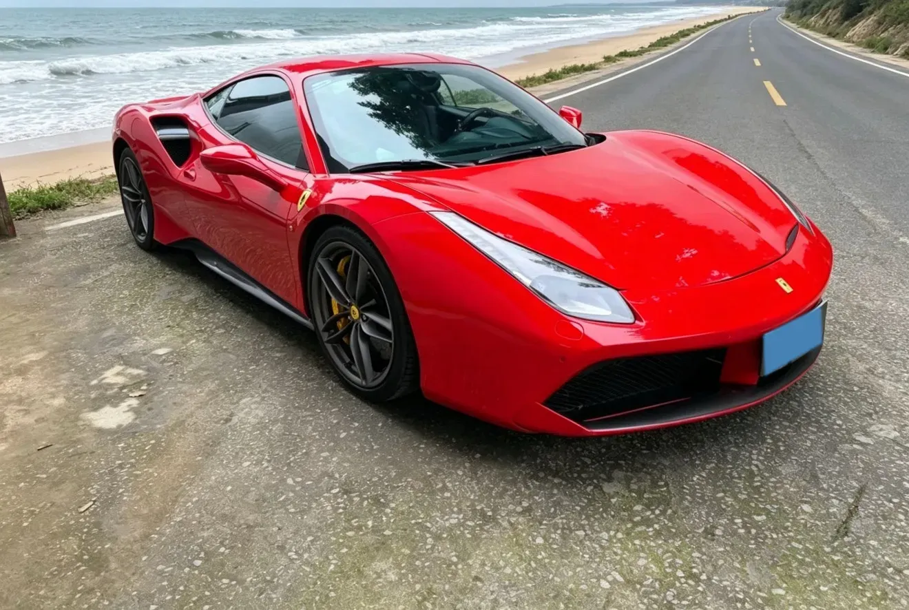 2015 Ferrari 488 3.9T 670HP V8 7DCT,autocango,china used car exporter,china ev exporter,chinese used car exporter,chinese used ev exporter