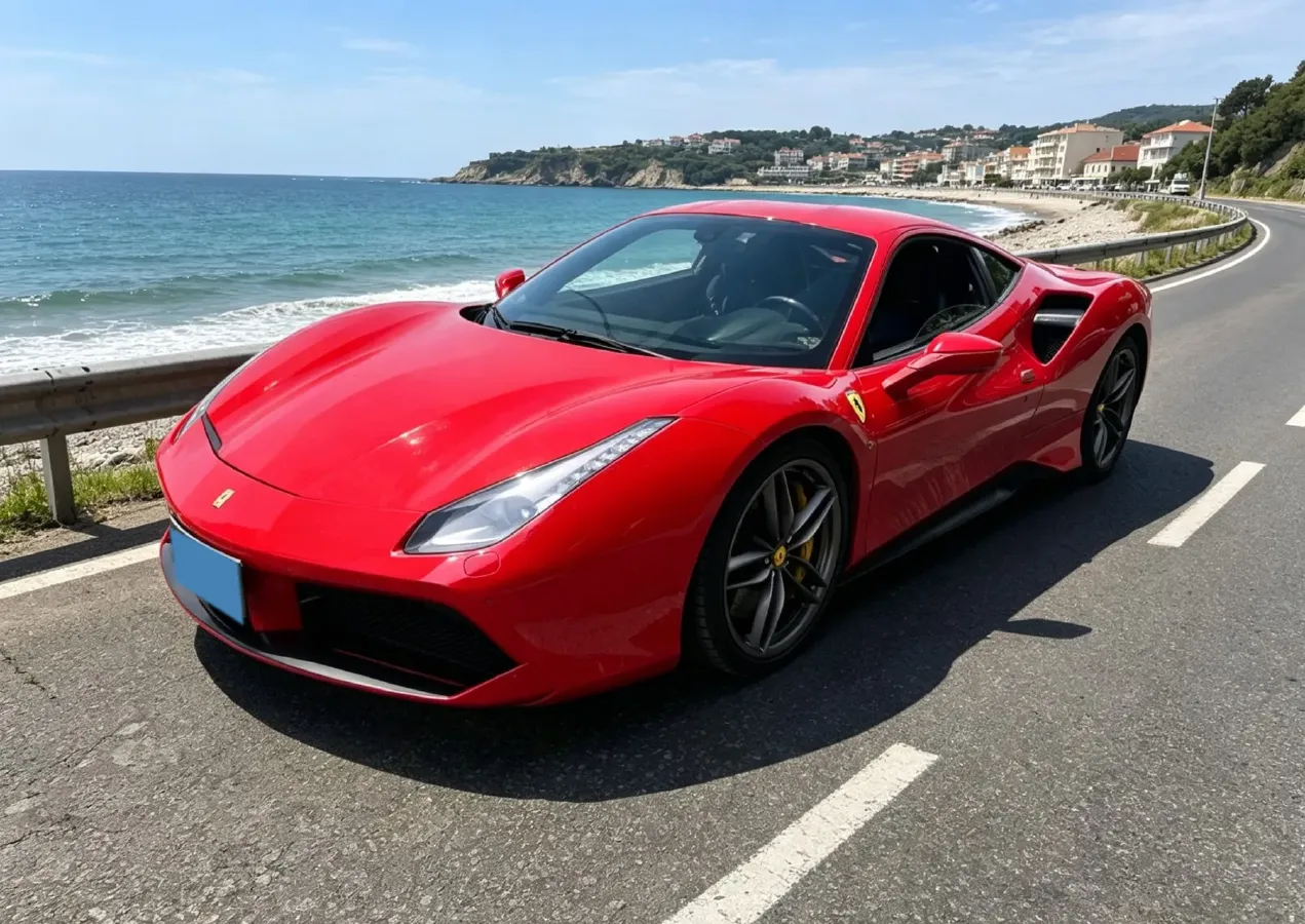 2015 Ferrari 488 3.9T 670HP V8 7DCT,autocango,china used car exporter,china ev exporter,chinese used car exporter,chinese used ev exporter