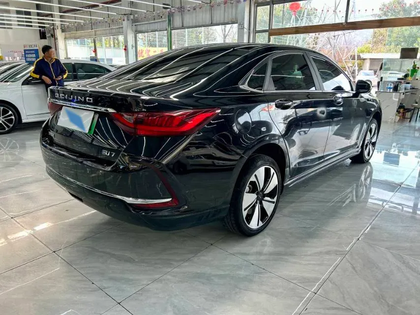 2022 BeiJing Auto EU7 BEV 60.7KWH,autocango,china used car exporter,china ev exporter,chinese used car exporter,chinese used ev exporter