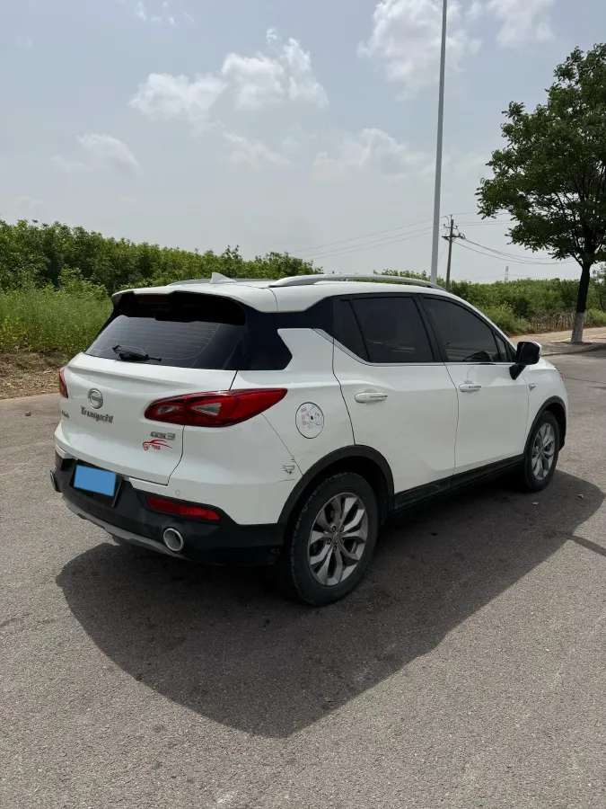 2017 GAC Trumpchi GS3 1.5L 114HP L4 5MT,autocango,china used car exporter,china ev exporter,chinese used car exporter,chinese used ev exporter