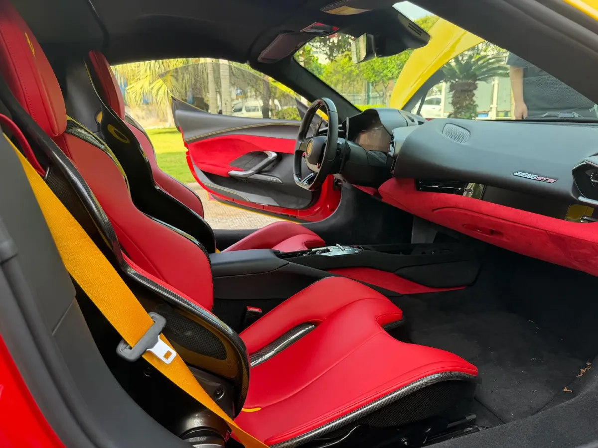 2022 Ferrari 296 3.0T 663HP V6 8DCT PHEV 7.45KWH,autocango,china used car exporter,china ev exporter,chinese used car exporter,chinese used ev exporter