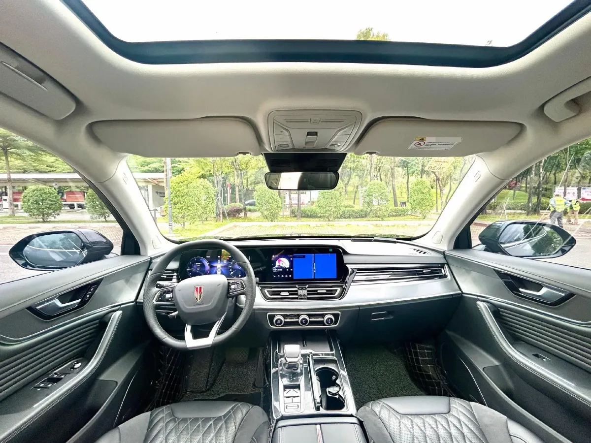 2023 HongQi HS5 2.0T 252HP L4 8AT,autocango,china used car exporter,china ev exporter,chinese used car exporter,chinese used ev exporter