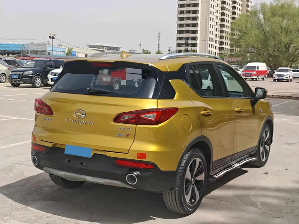 2017 GAC Trumpchi GS3 1.3T 137HP L4 6AT,autocango,china used car exporter,china ev exporter,chinese used car exporter,chinese used ev exporter