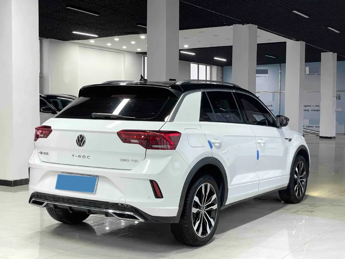 2022 Volkswagen T-Roc 1.4T 150HP L4 7DCT,autocango,china used car exporter,china ev exporter,chinese used car exporter,chinese used ev exporter