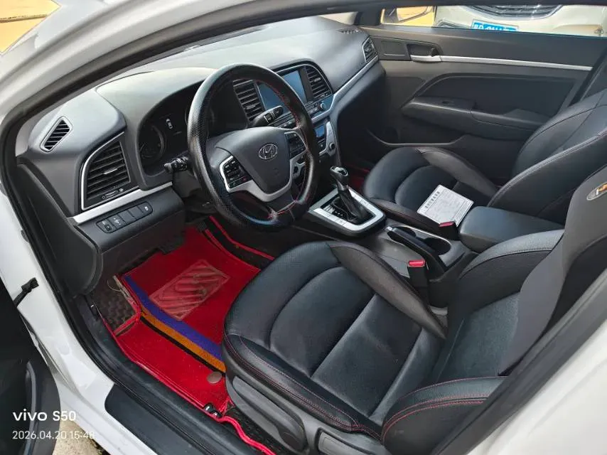 2018 Hyundai Elantra 1.6L 130HP L4 6AT,autocango,china used car exporter,china ev exporter,chinese used car exporter,chinese used ev exporter
