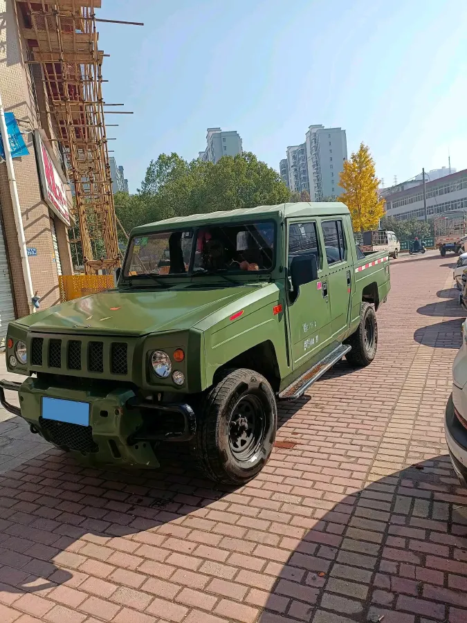 2018 BAW Warrior Pickup 2.2L 116HP L4 5MT,autocango,china used car exporter,china ev exporter,chinese used car exporter,chinese used ev exporter