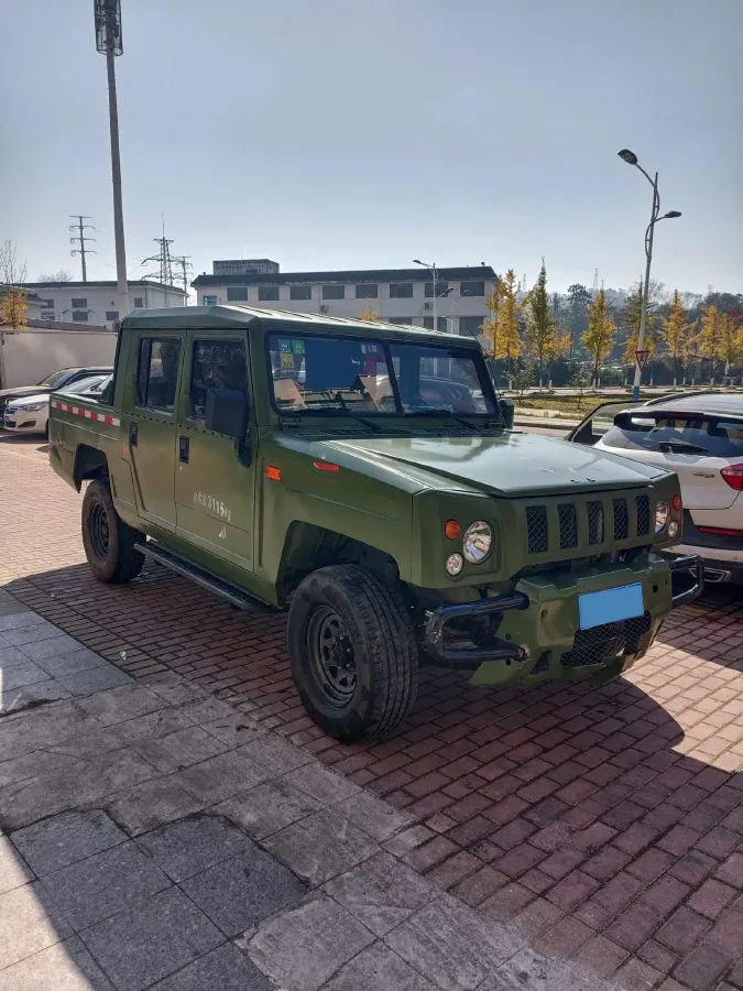 2018 BAW Warrior Pickup 2.2L 116HP L4 5MT,autocango,china used car exporter,china ev exporter,chinese used car exporter,chinese used ev exporter