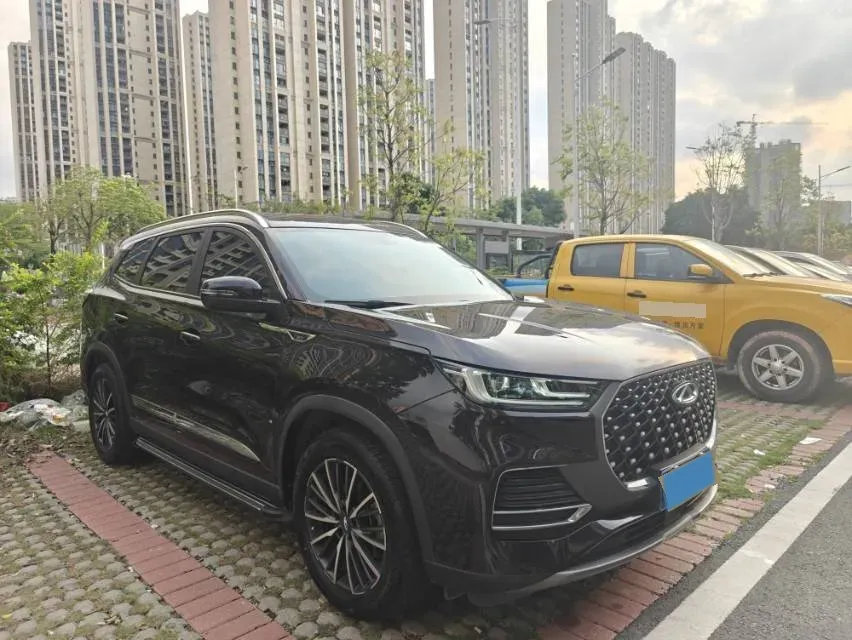 2022 Chery Tiggo 8 Plus 1.6T 197HP L4 7DCT,autocango,china used car exporter,china ev exporter,chinese used car exporter,chinese used ev exporter