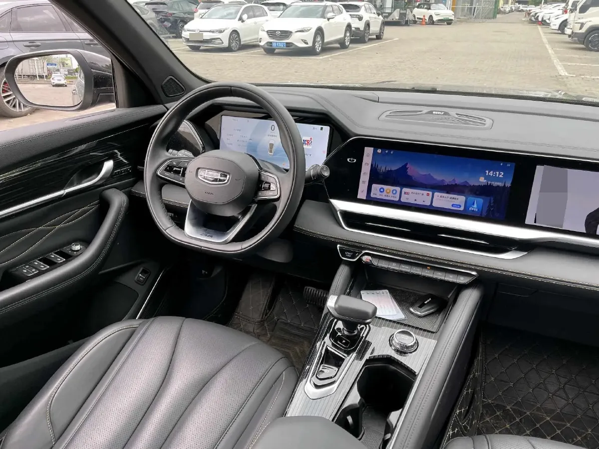 2024 Geely Monjaro 2.0T 218HP L4 7DCT,autocango,china used car exporter,china ev exporter,chinese used car exporter,chinese used ev exporter