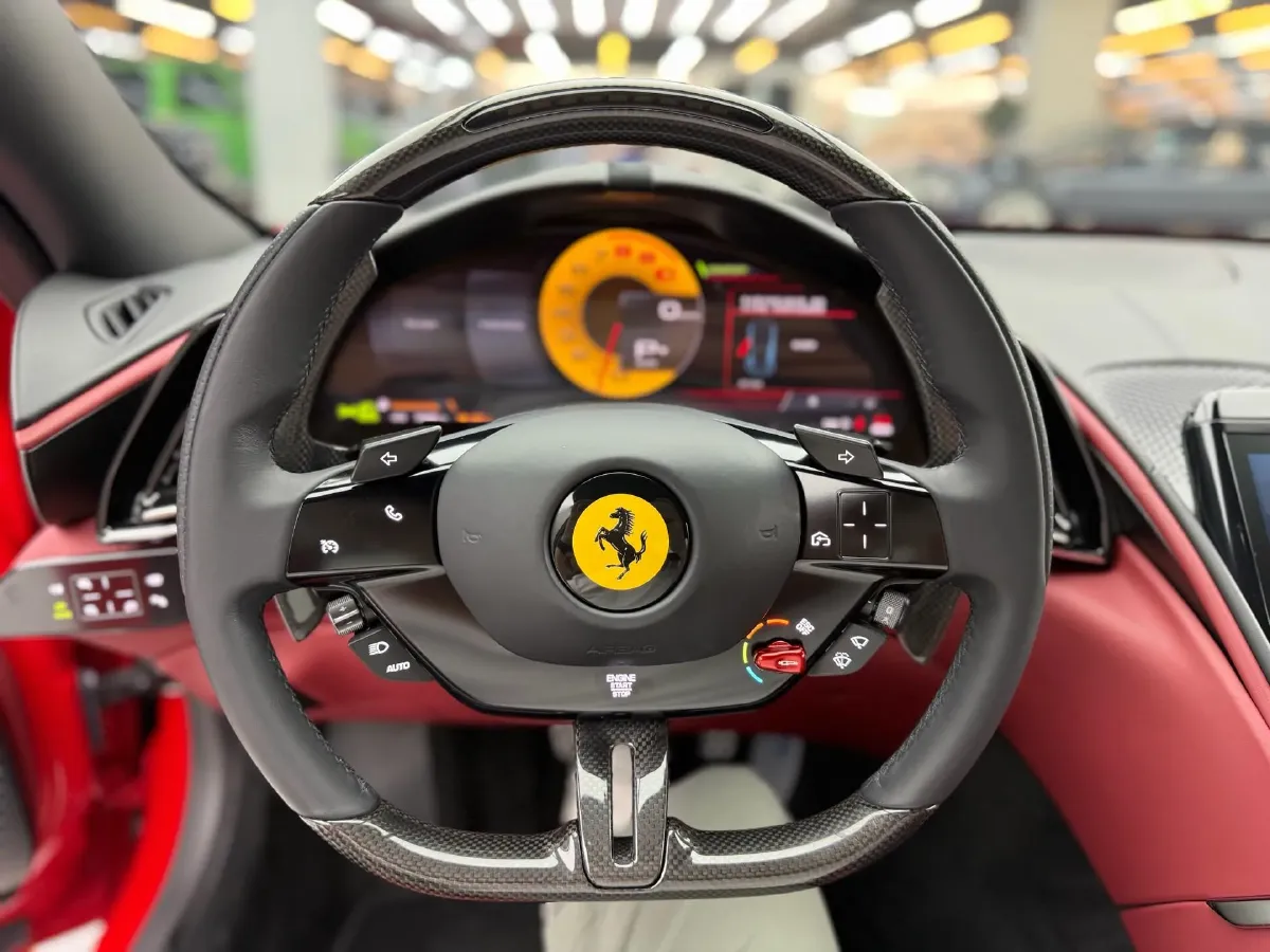 2020 Ferrari Roma 3.9T 620HP V8 8DCT,autocango,china used car exporter,china ev exporter,chinese used car exporter,chinese used ev exporter