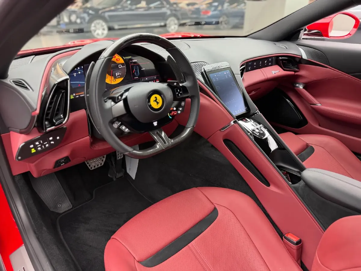2020 Ferrari Roma 3.9T 620HP V8 8DCT,autocango,china used car exporter,china ev exporter,chinese used car exporter,chinese used ev exporter