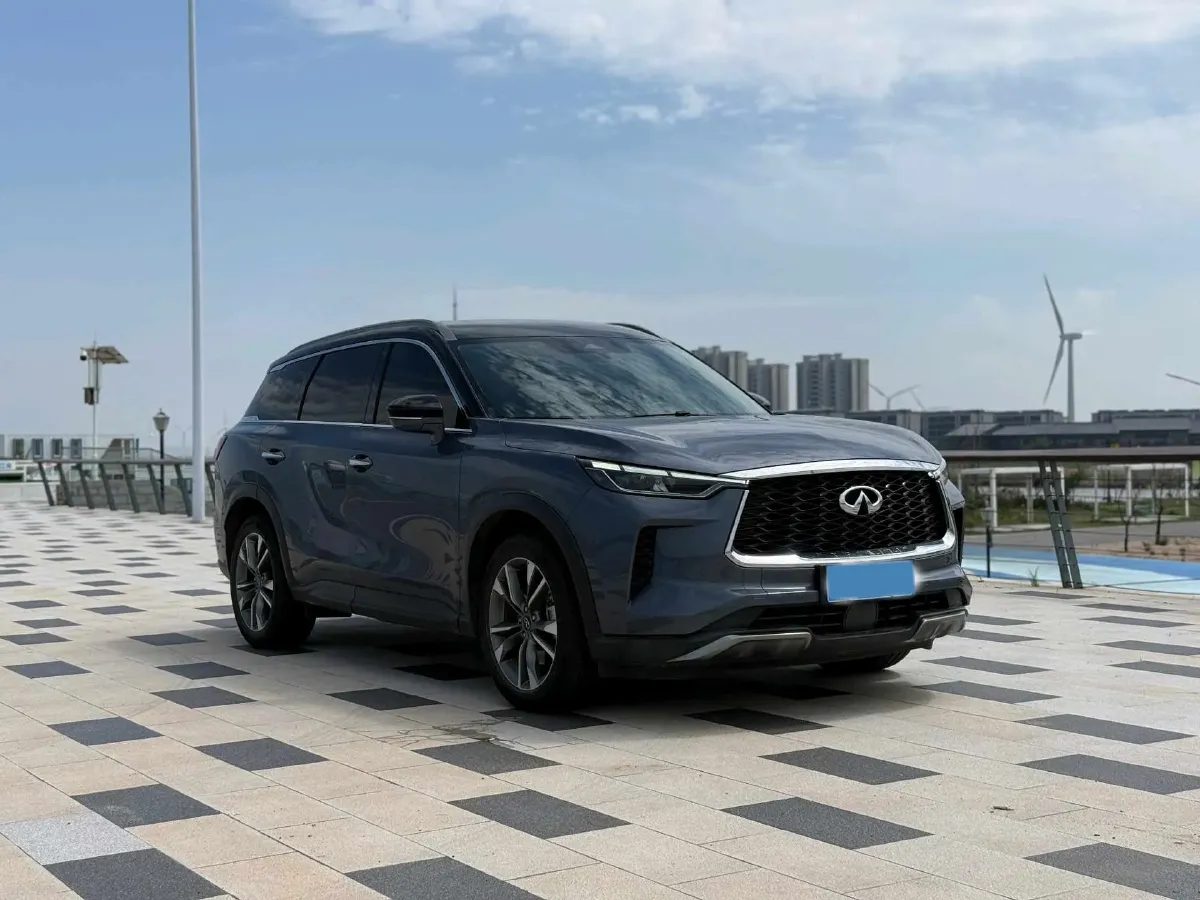 2022 Infiniti QX60 2.0T 252HP L4 9AT,autocango,china used car exporter,china ev exporter,chinese used car exporter,chinese used ev exporter