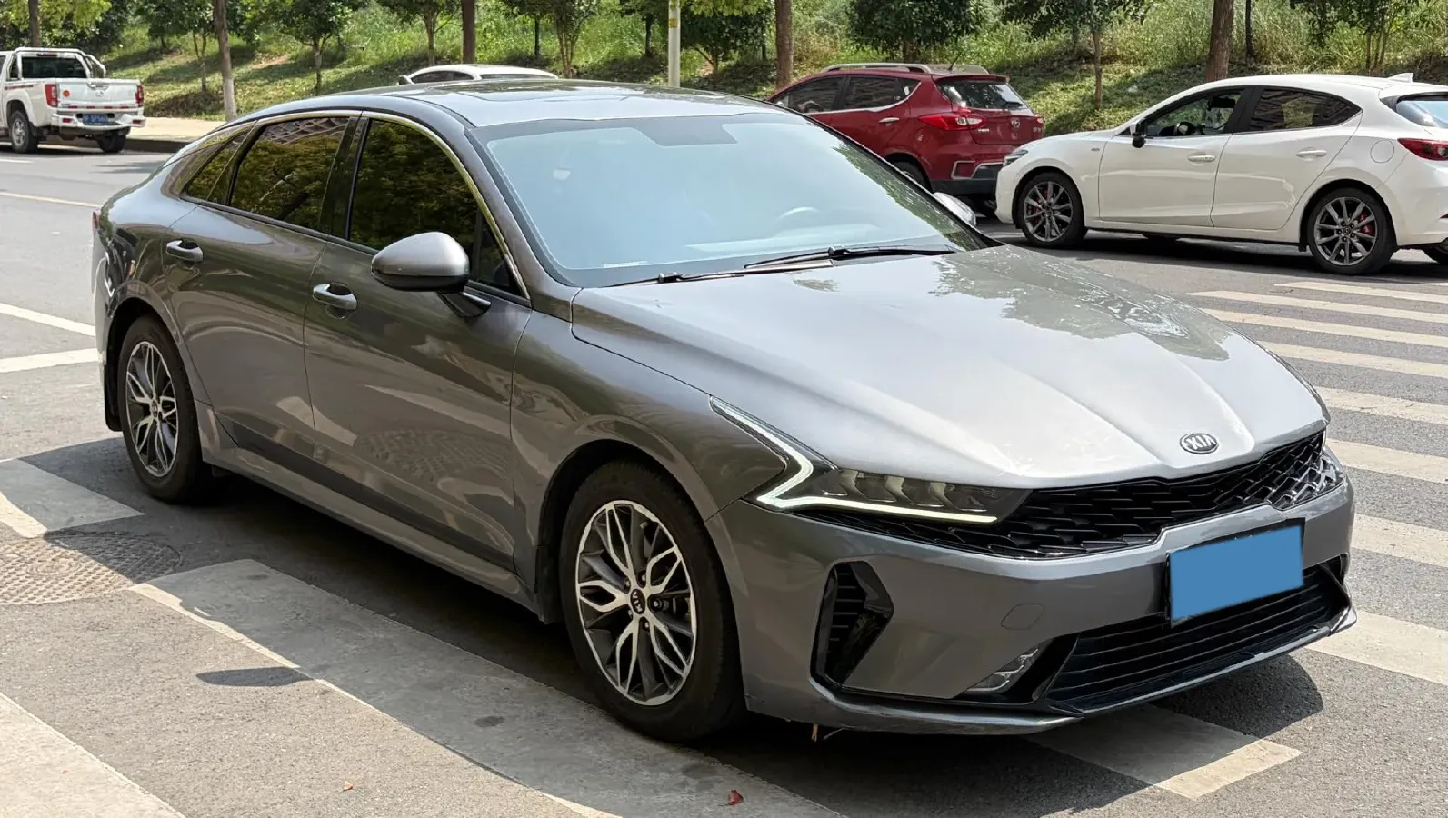 2020 Kia K5 1.5T 170HP L4 7DCT,autocango,china used car exporter,china ev exporter,chinese used car exporter,chinese used ev exporter