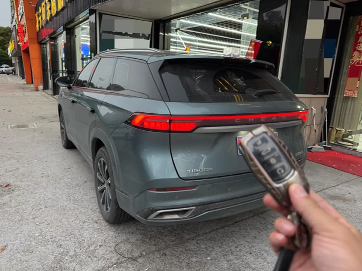 2023 Chery Tiggo 9 2.0T 261HP L4 8AT,autocango,china used car exporter,china ev exporter,chinese used car exporter,chinese used ev exporter