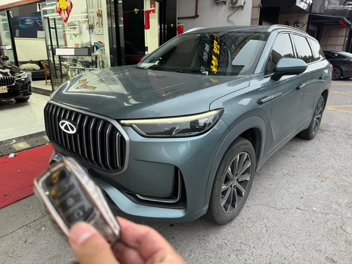 2023 Chery Tiggo 9 2.0T 261HP L4 8AT,autocango,china used car exporter,china ev exporter,chinese used car exporter,chinese used ev exporter