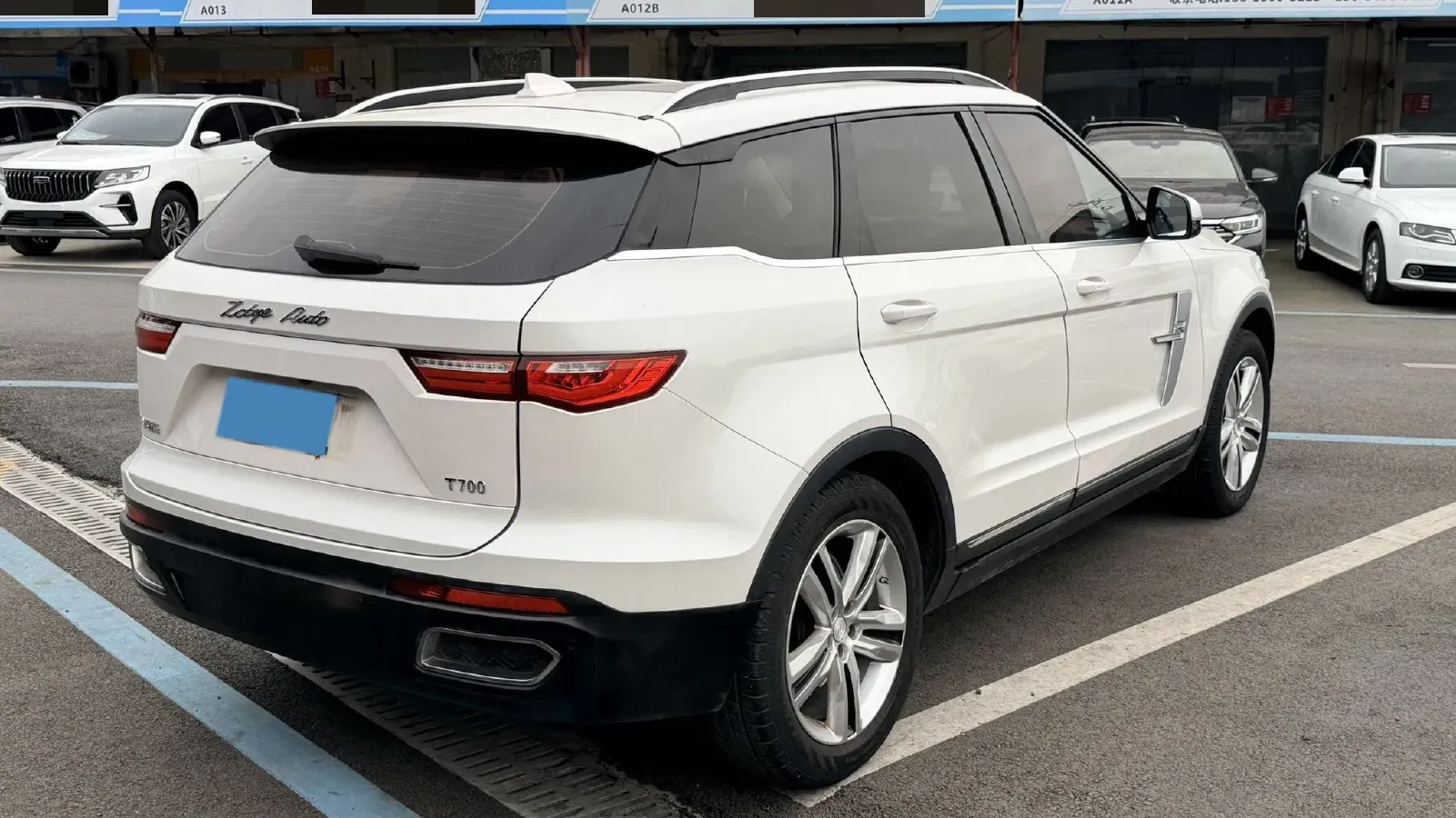 2017 Zotye T700 1.8T 177HP L4 6DCT,autocango,china used car exporter,china ev exporter,chinese used car exporter,chinese used ev exporter