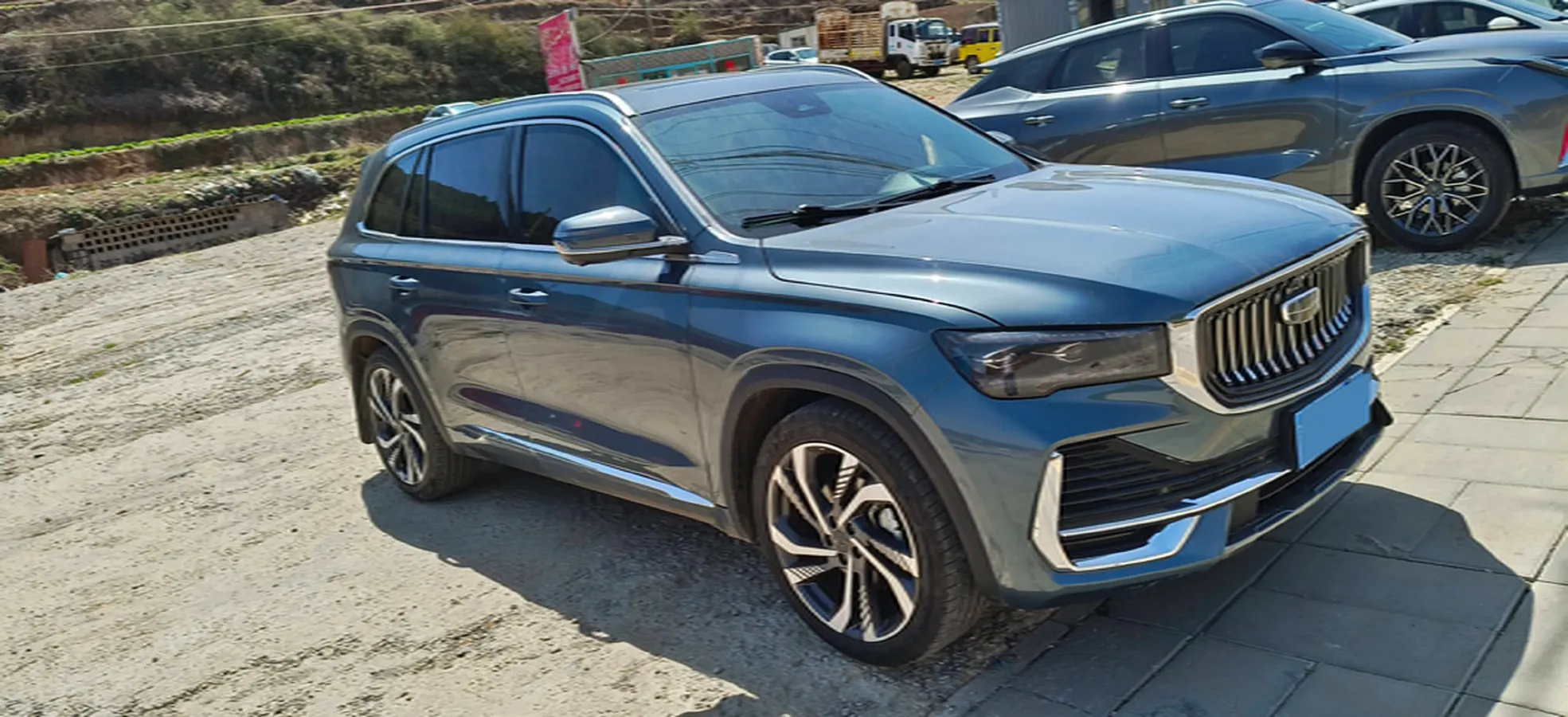 2024 Geely Monjaro 2.0T 238HP L4 8AT,autocango,china used car exporter,china ev exporter,chinese used car exporter,chinese used ev exporter