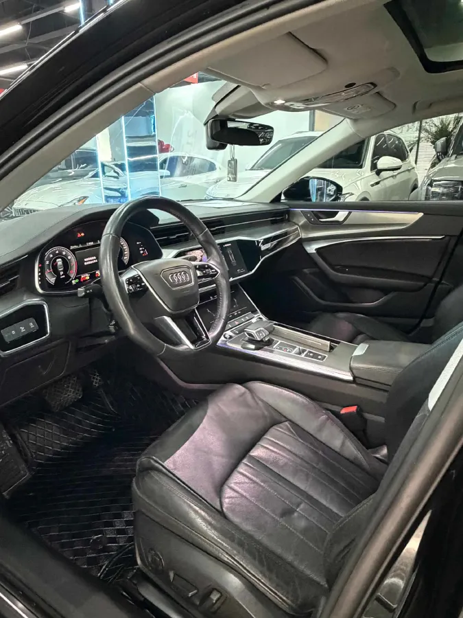 2021 Audi A6L 2.0T 224HP L4 7DCT,autocango,china used car exporter,china ev exporter,chinese used car exporter,chinese used ev exporter