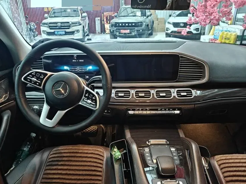 2021 Mercedes-Benz GLS Class 2.5T 367HP L6 9AT,autocango,china used car exporter,china ev exporter,chinese used car exporter,chinese used ev exporter