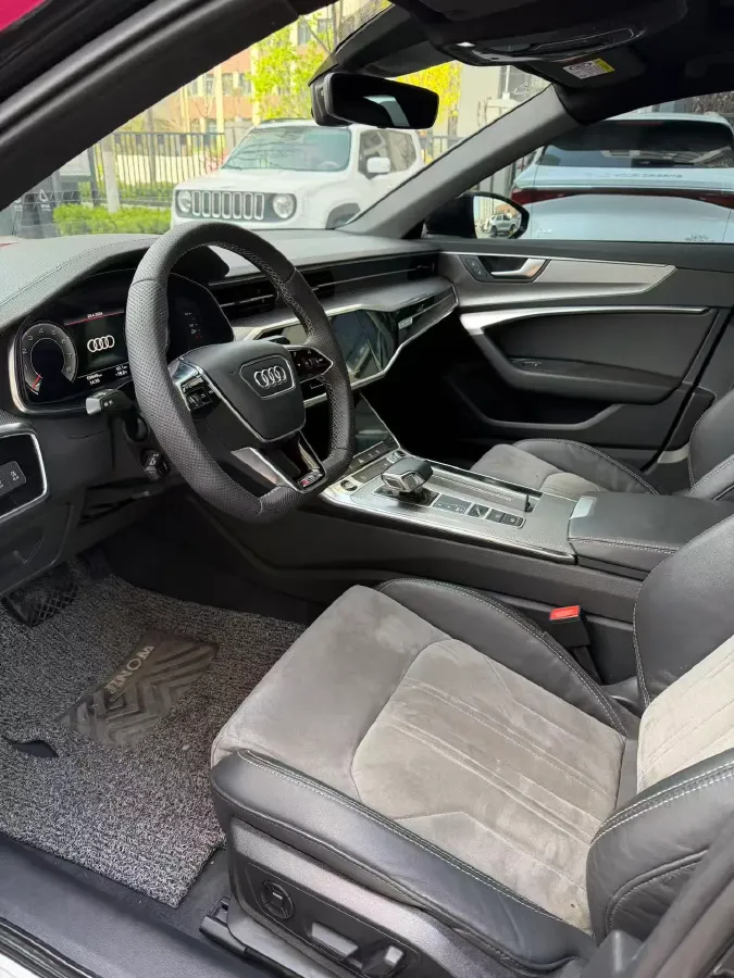 2021 Audi A6L 2.0T 224HP L4 7DCT,autocango,china used car exporter,china ev exporter,chinese used car exporter,chinese used ev exporter