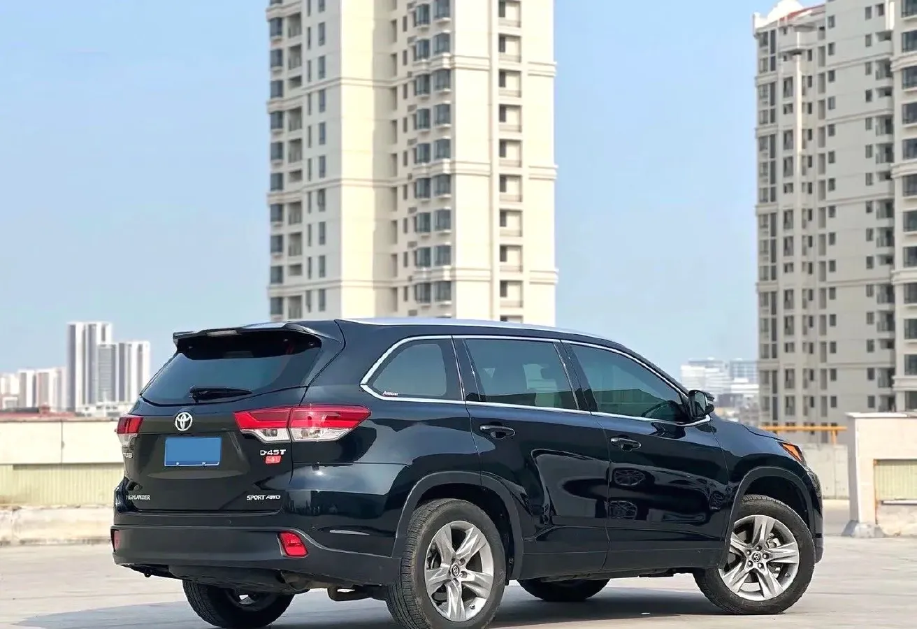 2021 Toyota Highlander 2.0T 220HP L4 6AT,autocango,china used car exporter,china ev exporter,chinese used car exporter,chinese used ev exporter