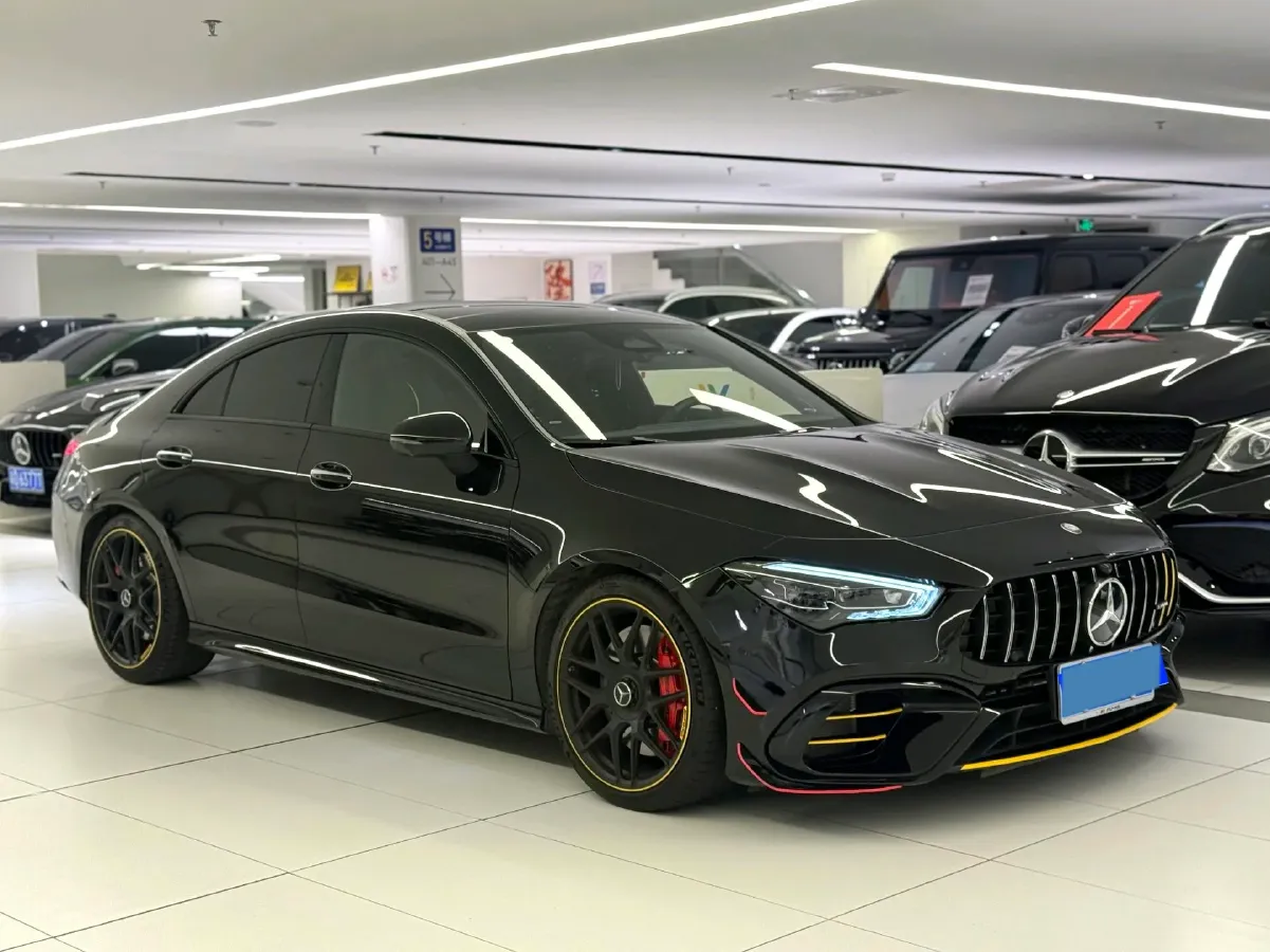 2024 Mercedes-Benz CLA AMG 2.0T 421HP L4 8DCT,autocango,china used car exporter,china ev exporter,chinese used car exporter,chinese used ev exporter