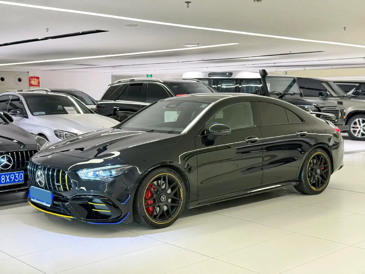 2024 Mercedes-Benz CLA AMG 2.0T 421HP L4 8DCT,autocango,china used car exporter,china ev exporter,chinese used car exporter,chinese used ev exporter