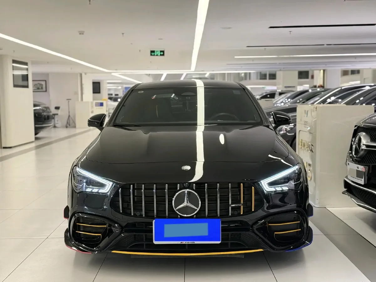 2024 Mercedes-Benz CLA AMG 2.0T 421HP L4 8DCT,autocango,china used car exporter,china ev exporter,chinese used car exporter,chinese used ev exporter