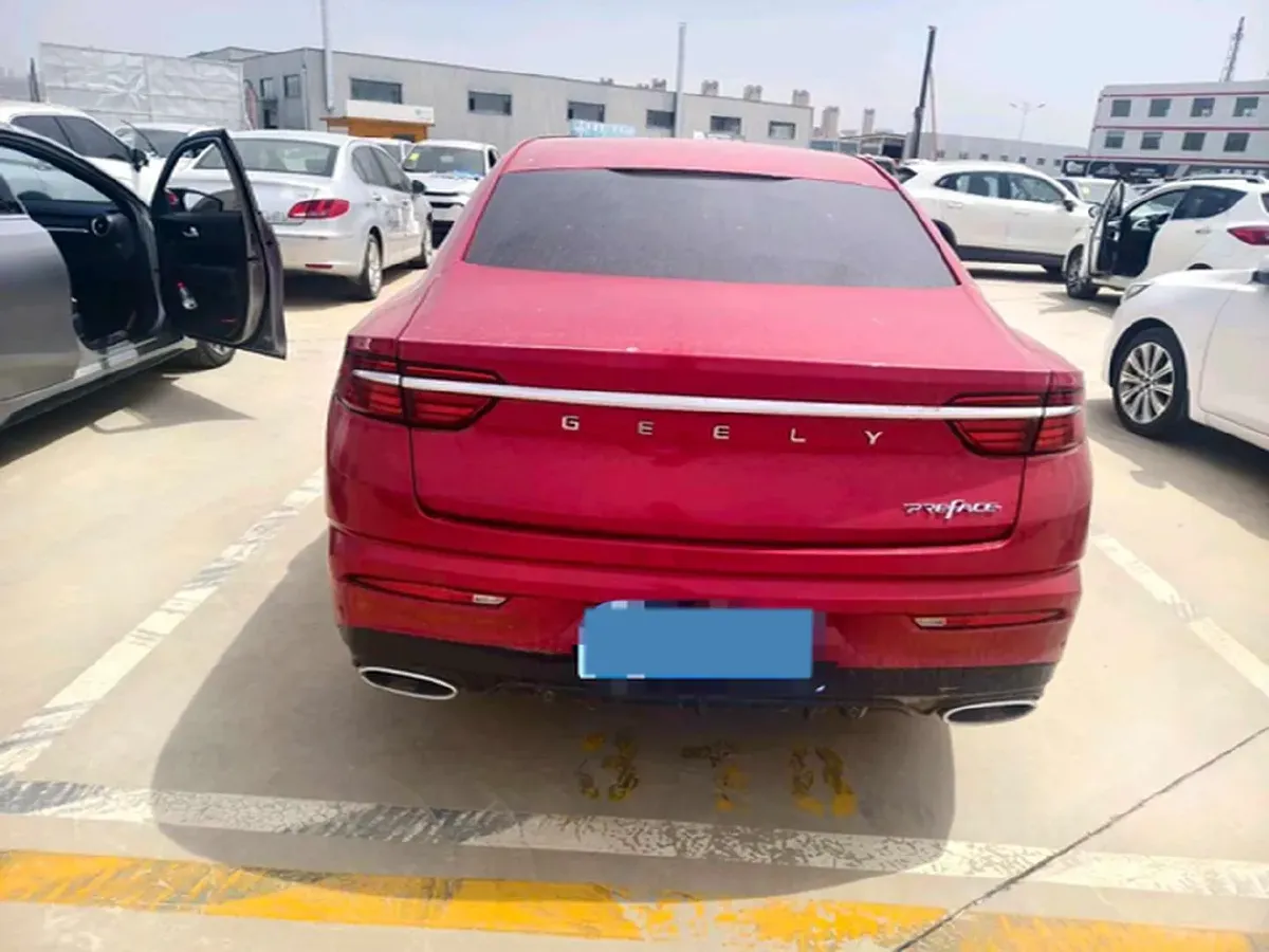2021 Geely Preface 2.0T 190HP L4 7DCT,autocango,china used car exporter,china ev exporter,chinese used car exporter,chinese used ev exporter