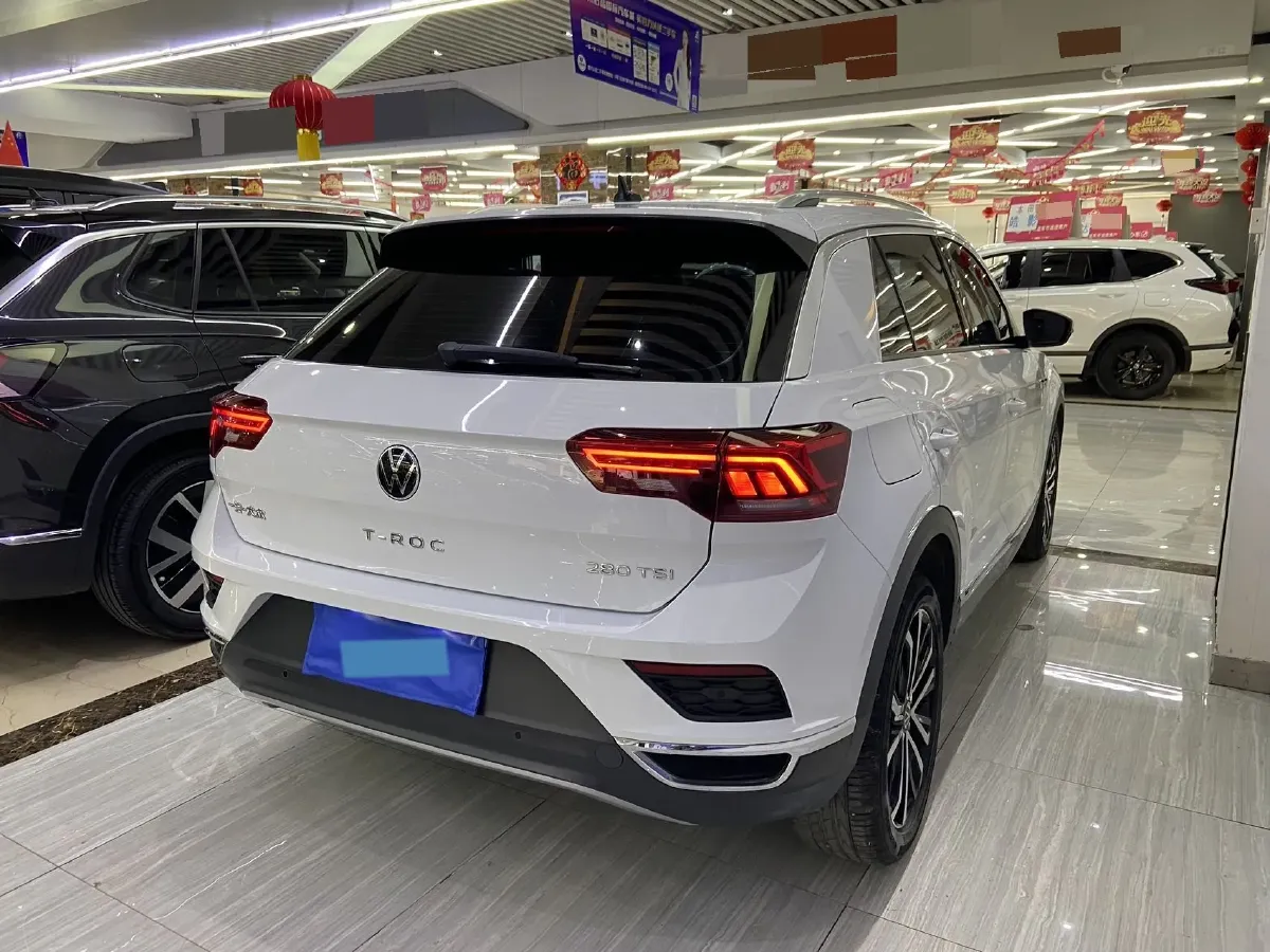 2022 Volkswagen T-Roc 1.4T 150HP L4 7DCT,autocango,china used car exporter,china ev exporter,chinese used car exporter,chinese used ev exporter