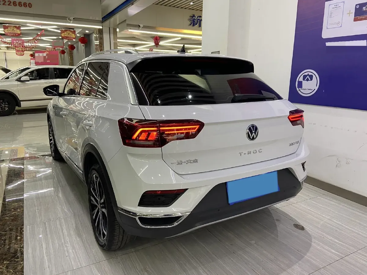 2022 Volkswagen T-Roc 1.4T 150HP L4 7DCT,autocango,china used car exporter,china ev exporter,chinese used car exporter,chinese used ev exporter