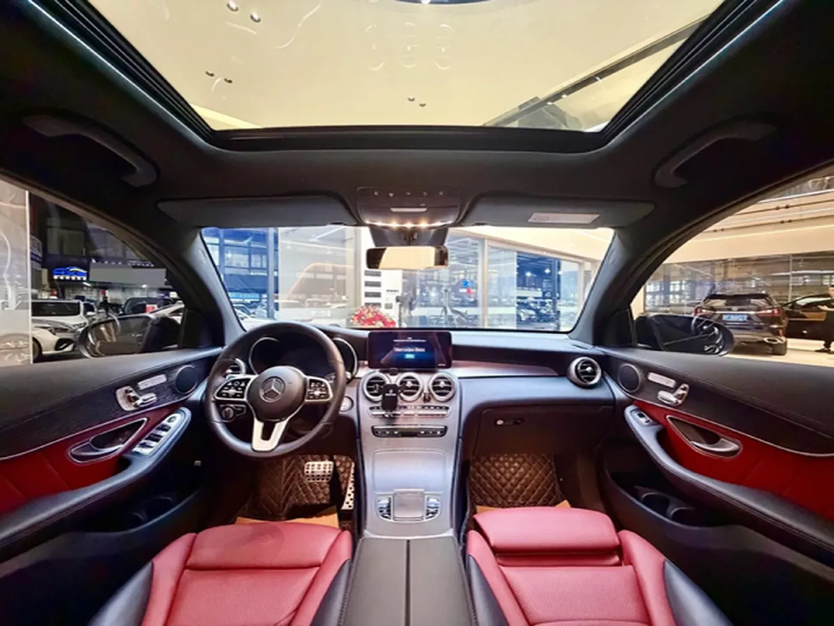 2021 Mercedes-Benz GLC Coupe 2.0T 258HP L4 9AT,autocango,china used car exporter,china ev exporter,chinese used car exporter,chinese used ev exporter