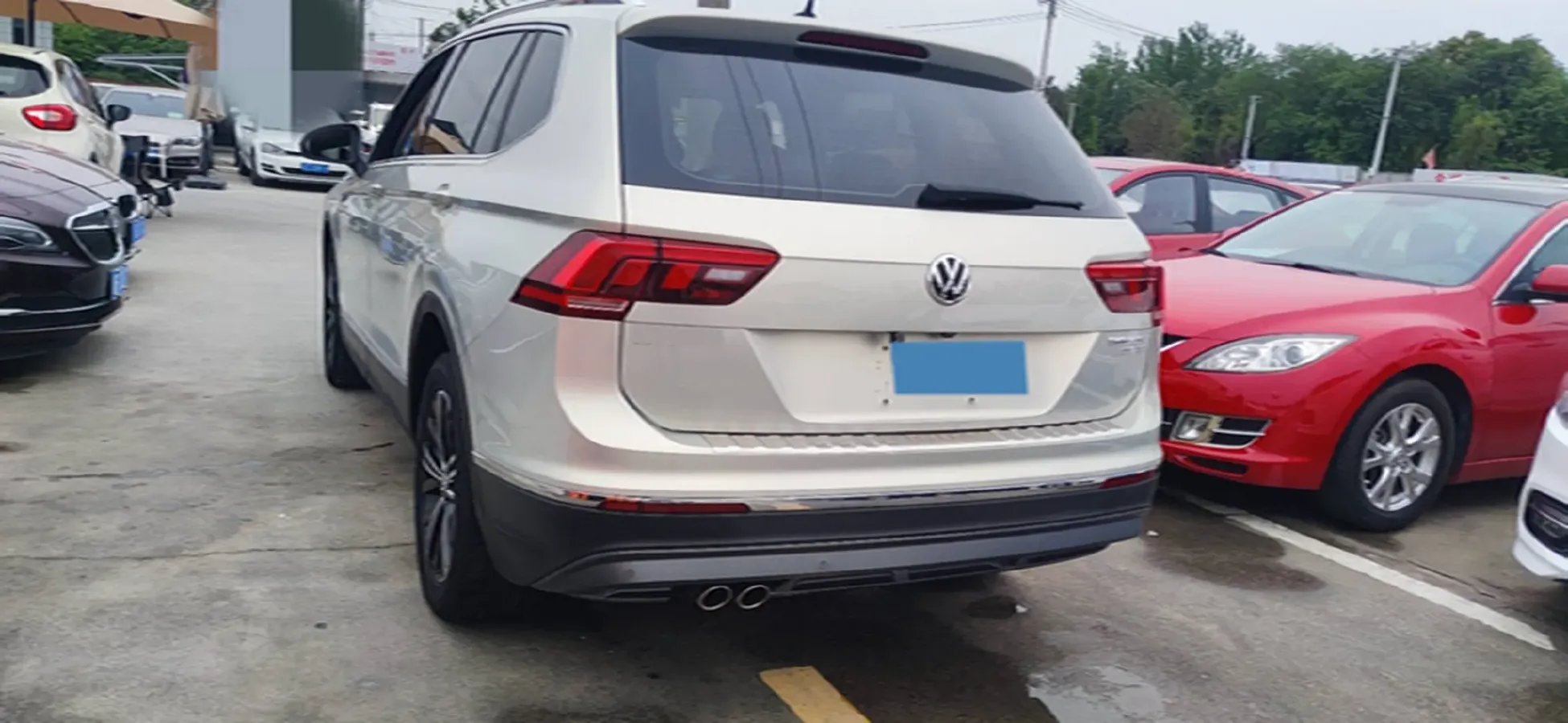 2019 Volkswagen Tiguan L 2.0T 186HP L4 7DCT,autocango,china used car exporter,china ev exporter,chinese used car exporter,chinese used ev exporter